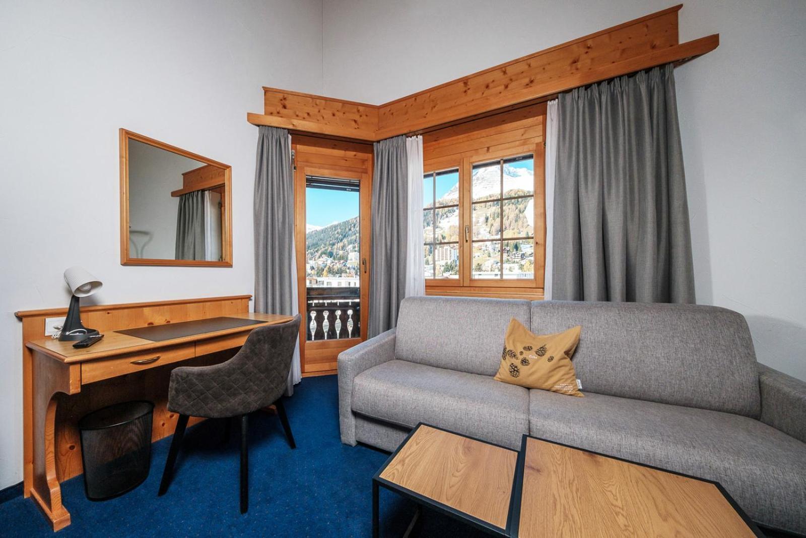 Hotel Buenda Давос Экстерьер фото